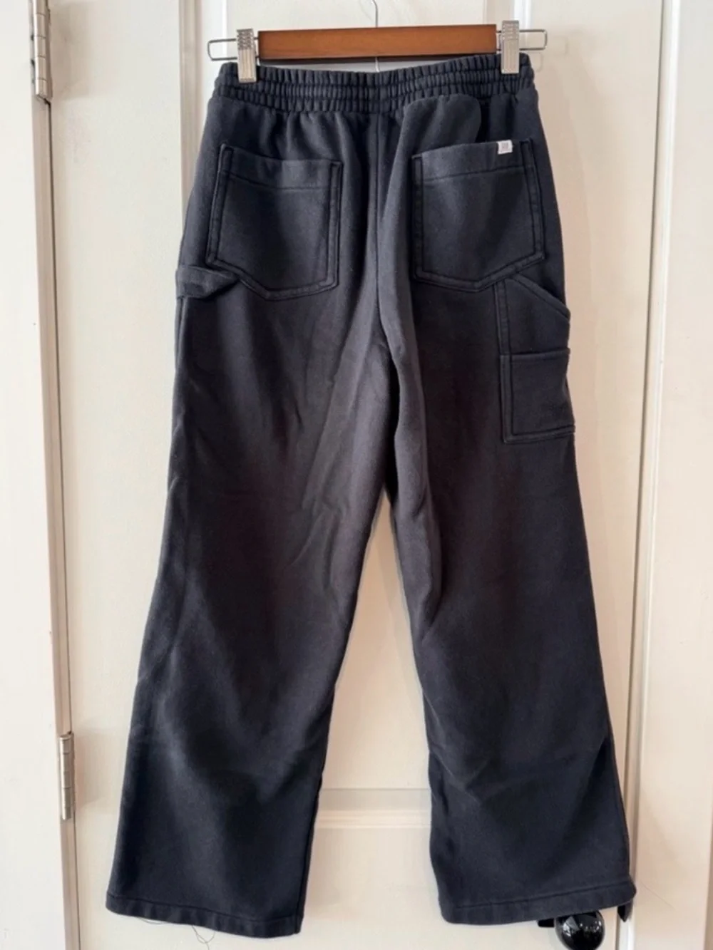 GAP Kids XL Sweatpants Bundle 2 Pair Gray Cargo Black Wide Leg